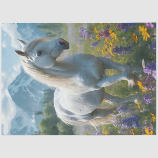 メドウホースティッシュペーパー 薄葉紙 (正面)