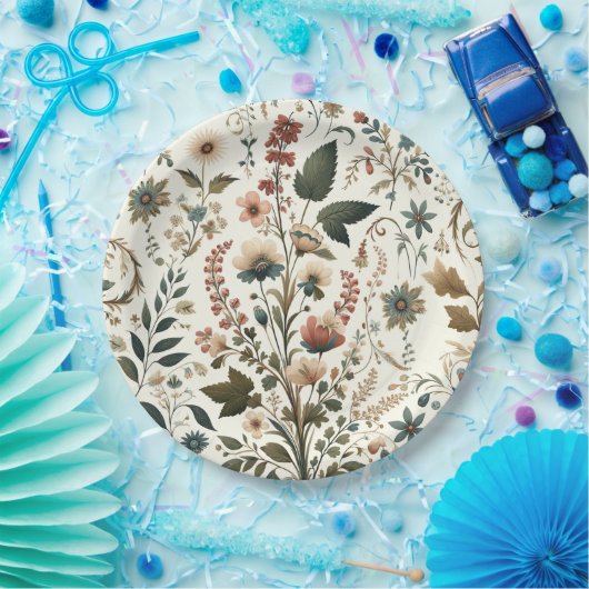 メドウメロディ ペーパープレート (パーティー)