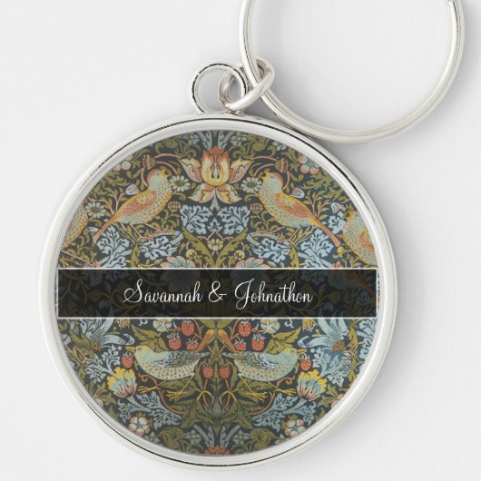 メドウラークエンチャントフォレストスイートハートキーチェーン キーホルダー (正面)