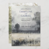 メドウ結婚式招待状 招待状 (正面/裏面)