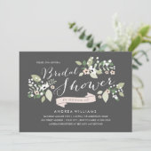 メドウ開花ブライダルシャワー招待状 招待状 (スタンド正面)