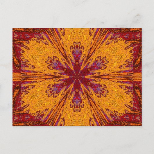 メドウ開花4 ポストカード (正面)