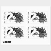 メドサ保護 長方形シール (シート)