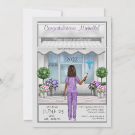 メドスクールグラードナースグラッドメス招待状 招待状