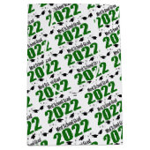 メドスクールグラード2022卒業抱き枕（緑） ミディアムペーパーバッグ (正面)