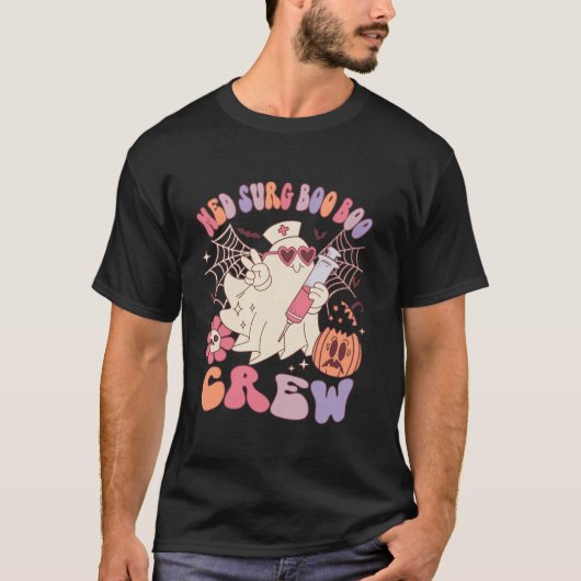 メドスールブクルー幽霊ナースハロウィーン女性T Sh Tシャツ (正面)