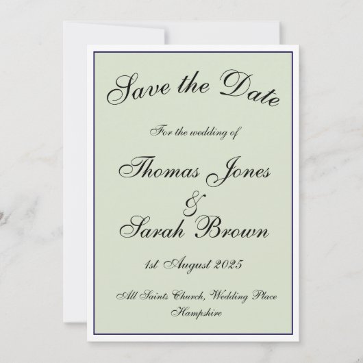 メドビクトリアンウ セーブザデート (正面)