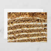 メドビックハニーケーキ抽象芸術 シーズンポストカード (正面/裏面)