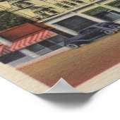 メドフォード,オレゴン – ホテルジャクソンビューwith Old ポスター (角)