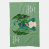 メドルNot - Dragon おもしろい キッチンタオル (縦)