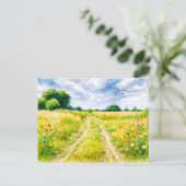 メドーパス島のアクアレルハベルランド シーズンポストカード (スタンド正面)