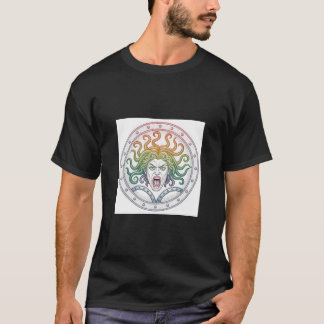メド芸術的サの鮮やかな描写 Tシャツ