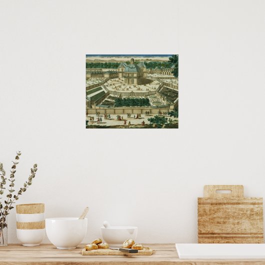 メナジェリーサロンの表示と視点 ポスター (キッチン)