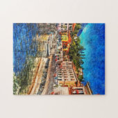 メナッジョオンコモレイクイタリア ジグソーパズル (横)