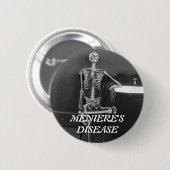 メニエールのスケルトンボタン 缶バッジ (正面&裏面)