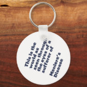 メニエールの目で見る世界 キーホルダー (正面)