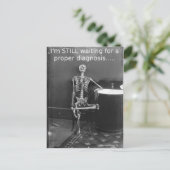 メニエールの骸骨のポストカード ポストカード (スタンド正面)