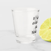 メニエール病の飲みこぼしマグカップ ショットグラス (左)