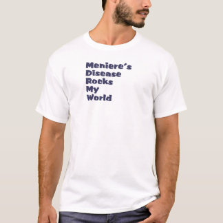 メニエール病は私の世界を揺るがす Tシャツ