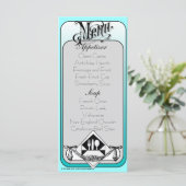 メニュエレガントーカードの色1 メニュー (スタンド正面)