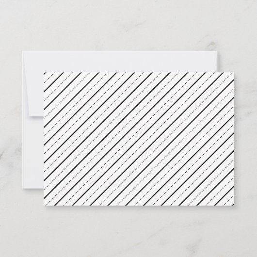 メニュエレガントー選択付きフレームレスポンスカード 出欠カード (裏面)