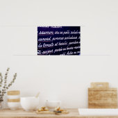 メニュフランスのー ポスター (キッチン)