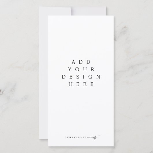 メニューとプログラムの印刷 サンキューカード (正面)