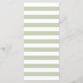 メニューを結婚するイタリア人のトスカナ式のギリシャのブライダルシャワー メニュー (裏面)