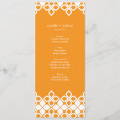 メニューカードを結婚するカリブ島 メニュー (正面)