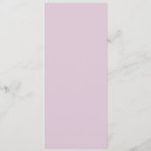 メニューカードを結婚するブドウ園のブドウ メニュー (裏面)