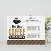 メニューカードコーヒーハウス (スタンド正面)