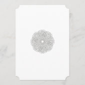 メニューカードシルバーフローラ円 メニュー (裏面)