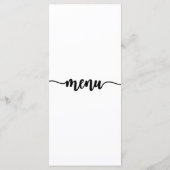 メニューカード , クリスマスメニュー , 夕食 , 昼食 メニュー (裏面)