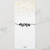 メニューカード , クリスマスメニュー , 夕食 , 昼食 招待状 (裏面)