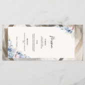 メニューカ結婚ードのフラットフードメニュー メニュー (裏面)