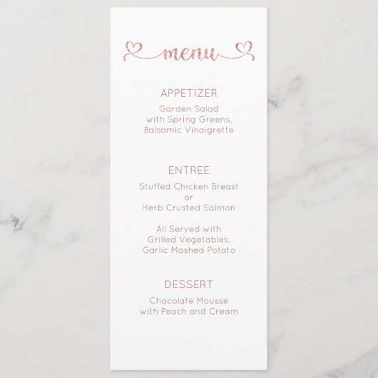 メニューカ結婚ード、メニュー、ディナー、ランチ メニュー (正面)