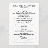 メニューテンプレートは個人化なります メニュー (正面)