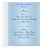 メニューディナーカードファースト聖餐会2 (内側 (右))