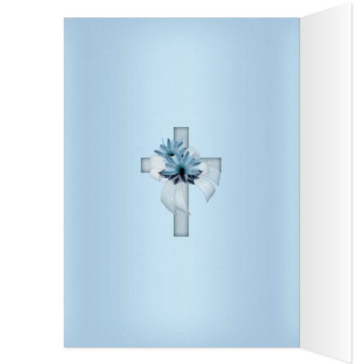 メニューディナーカードファースト聖餐会2 (内側 (左))