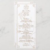 メニューフォーマル 招待状 (正面/裏面)