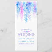 メニューブルーケミカル フラワールアート ウォーターカラーパック メニュー (正面)