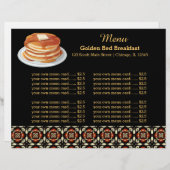 メニューブレックファースト (正面/裏面)