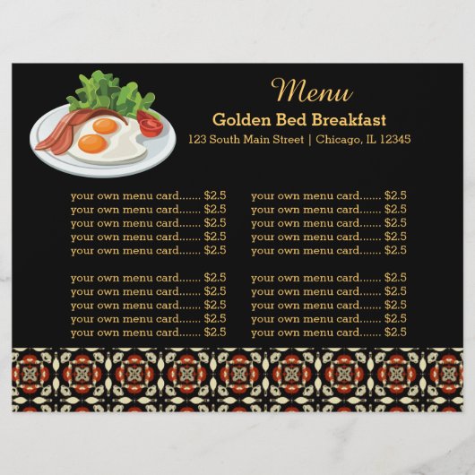 メニューブレックファースト (正面)