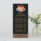 メニューブレックファースト メニュー (スタンド正面)