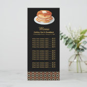 メニューブレックファースト メニュー (スタンド正面)