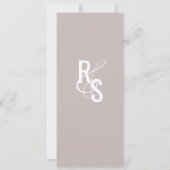 メニュープランナーテラコッタブルー結婚ズ 招待状 (裏面)