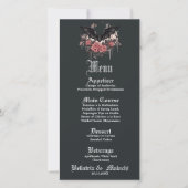 メニューモダンゴシックRosewoodフローラとこうもり (正面)