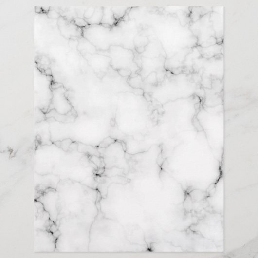 メニュー価格リスト レストラン バー カフェ 大理石 チラシ (裏面)