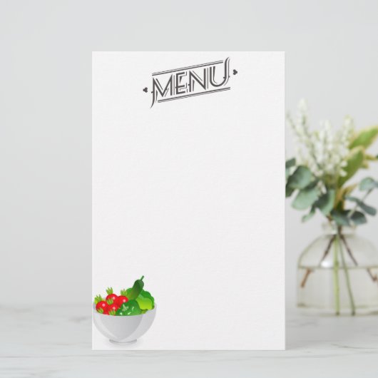 メニュー固定 (スタンド正面)