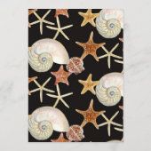 メニュー熱帯ビーチシェルヒトナウチラス メニュー (裏面)